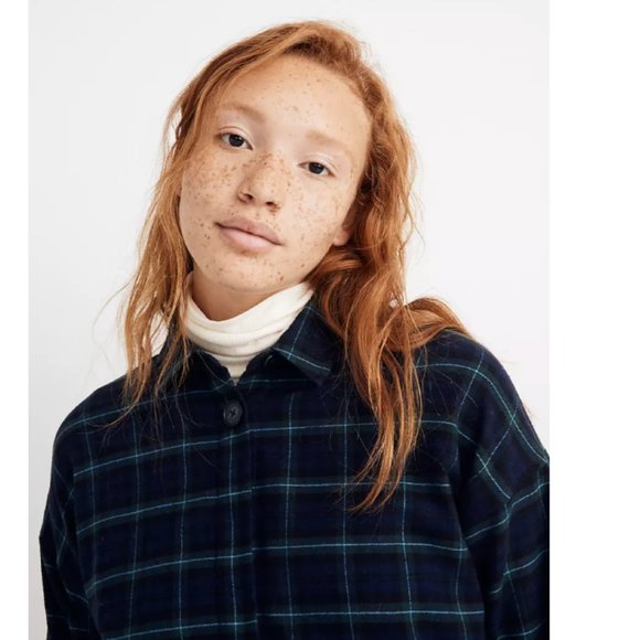 Madewell Bromley Plaid Flannel Shirt - Picture 4 of 5